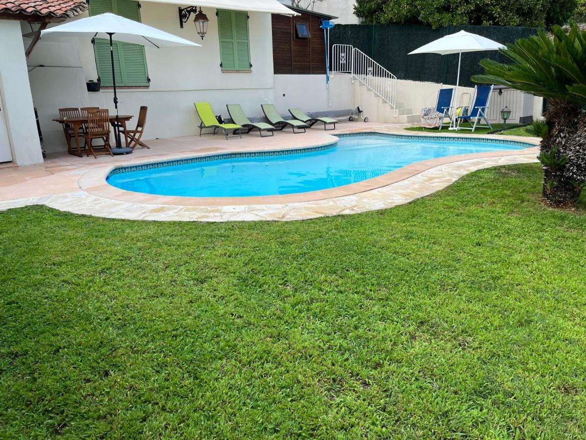 Villa Paradiso, Logement Avec Piscine, Nice Nord Dış mekan fotoğraf